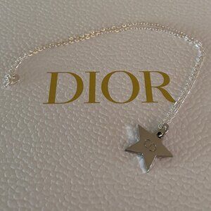 Dior Star Pendant Necklace NEW